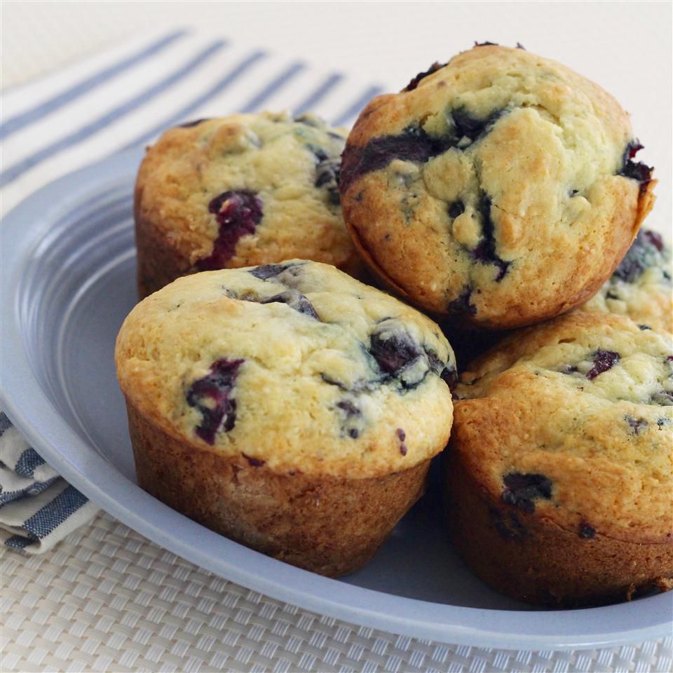 Blueberry Cream Cheese Muffins