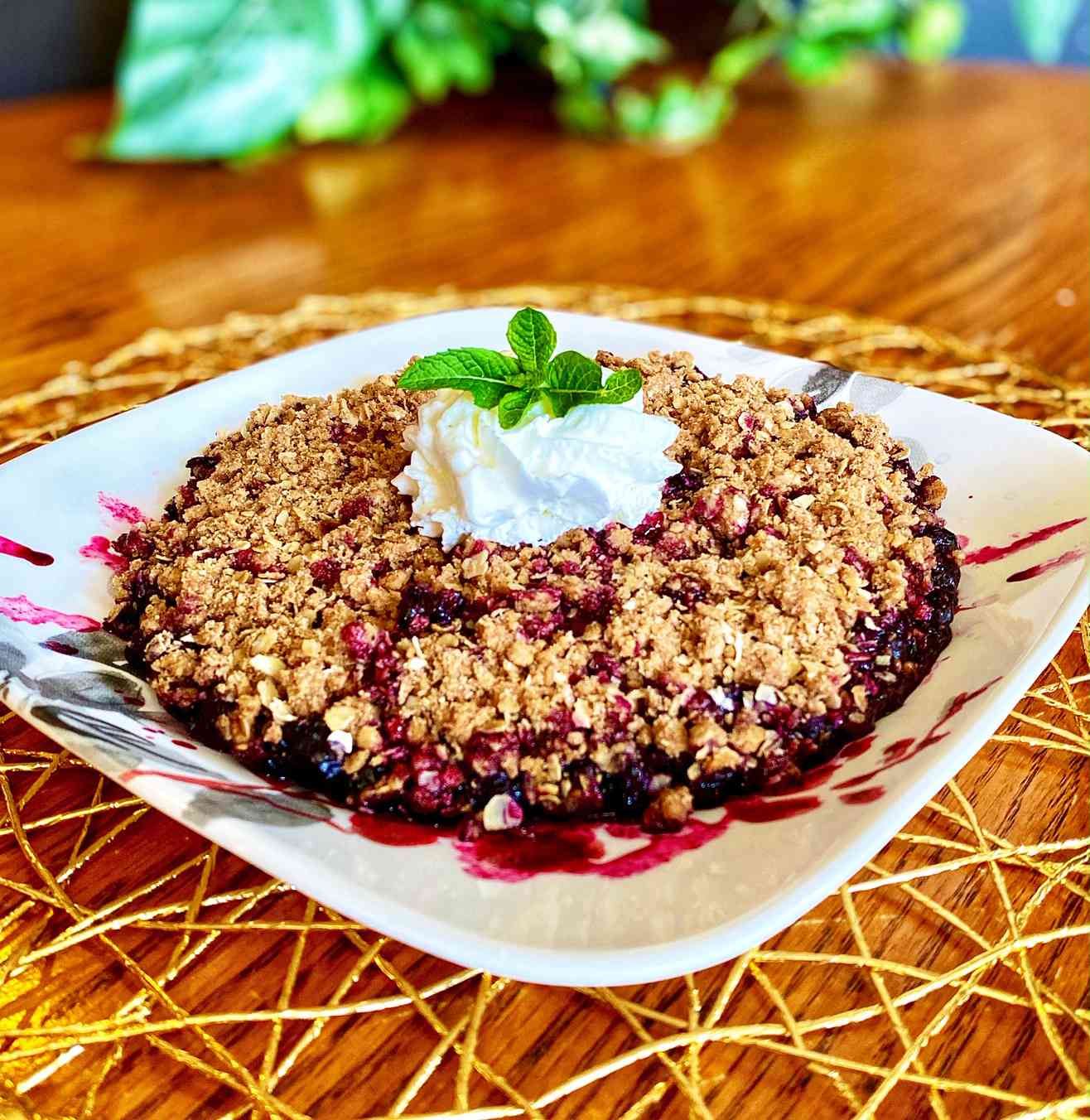 Blueberry Crisp