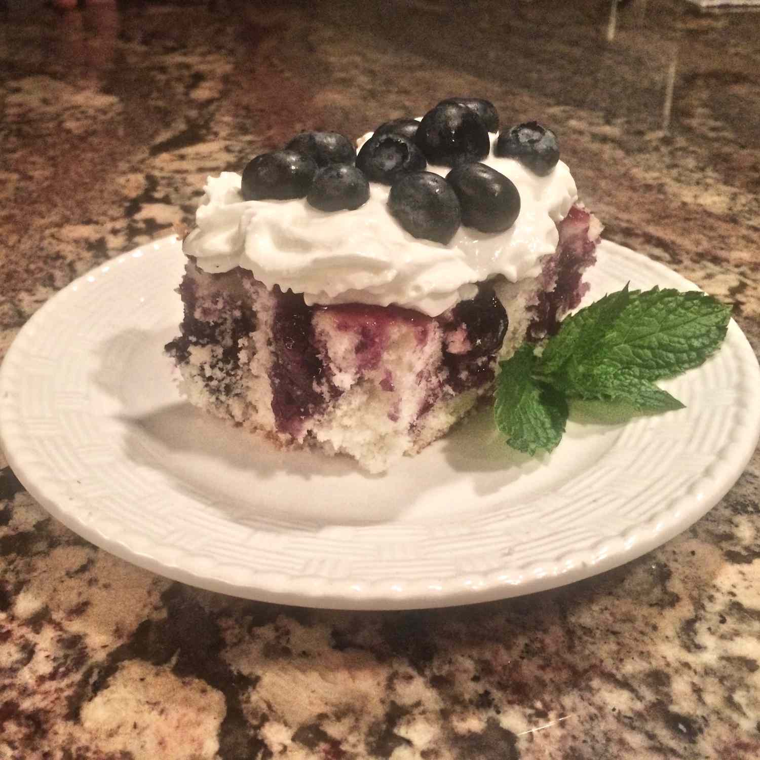 Blueberry Infused Cake