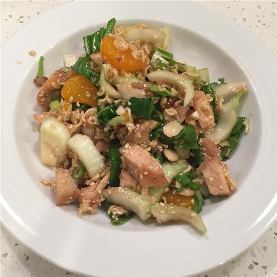 Bok Choy Salad with Soy Vinaigrette