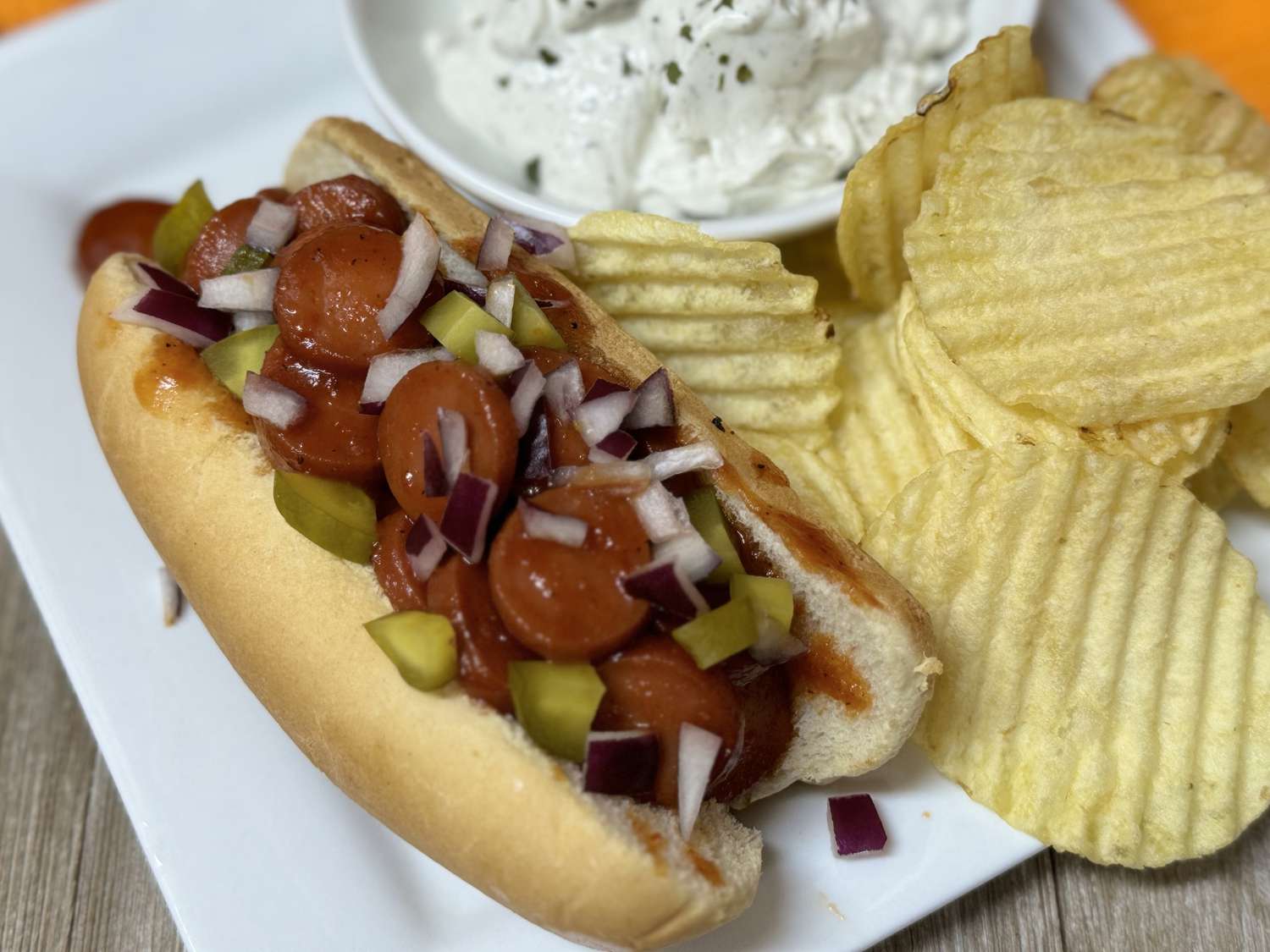 Bourbon-Infused Hot Dogs