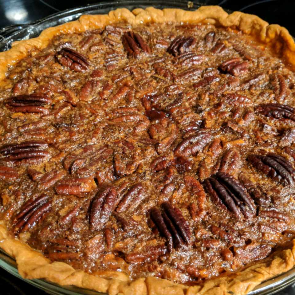 Bourbon Pecan Chocolate Pie