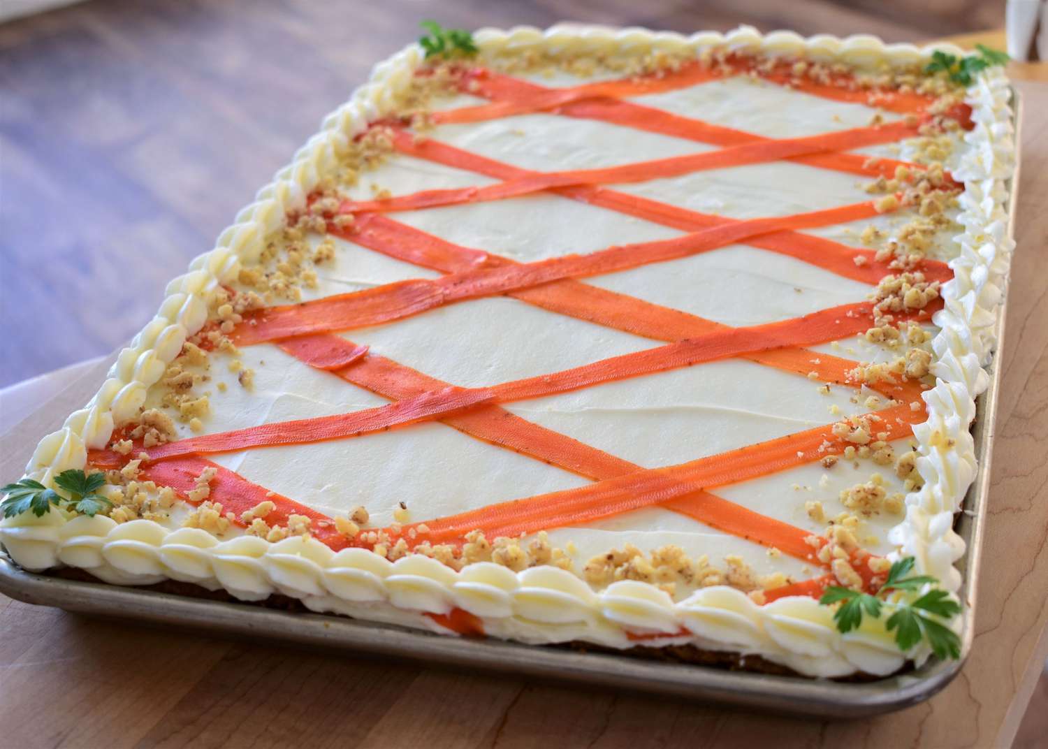 Brown Butter Carrot Cake with Cream Cheese Frosting