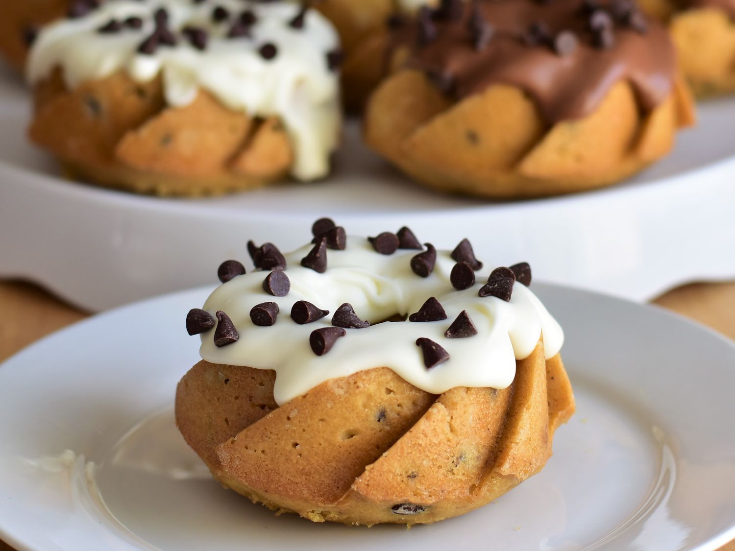 Brown Butter Chocolate Chip Pound Cakes