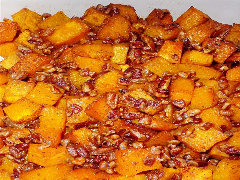 Brown Sugar Roasted Butternut Squash