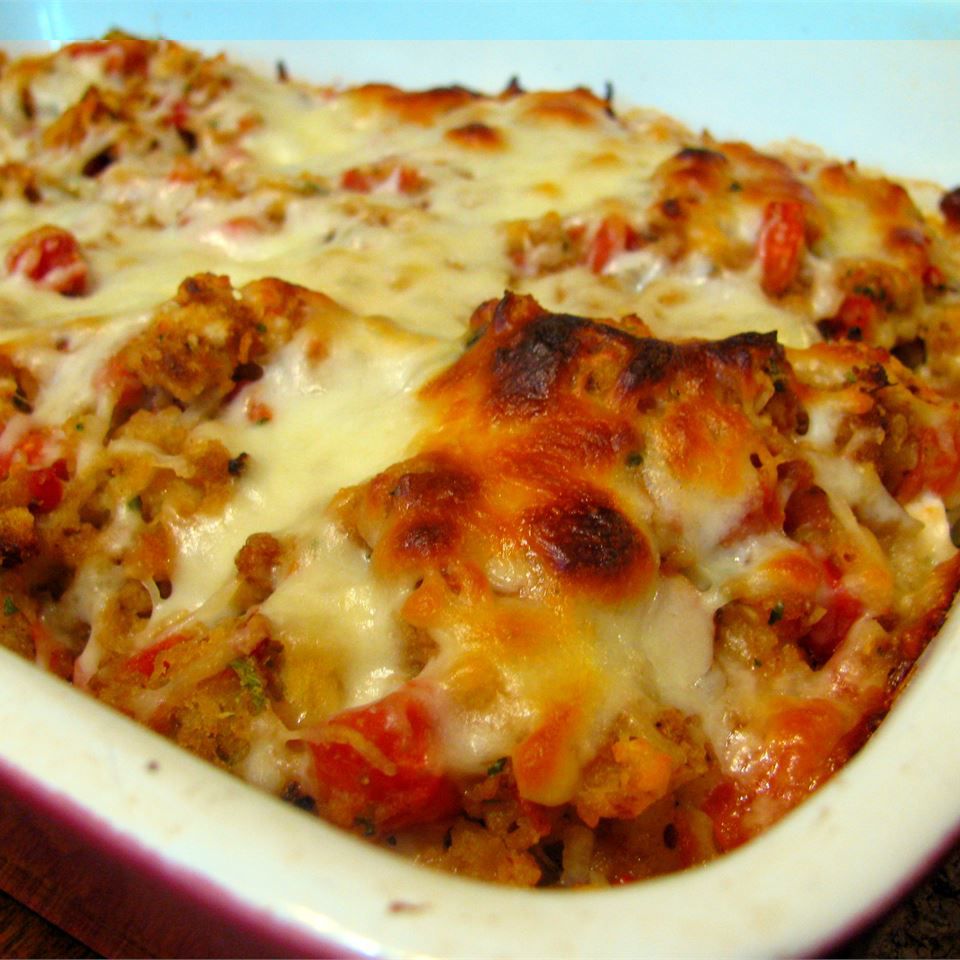 Bruschetta Chicken Casserole