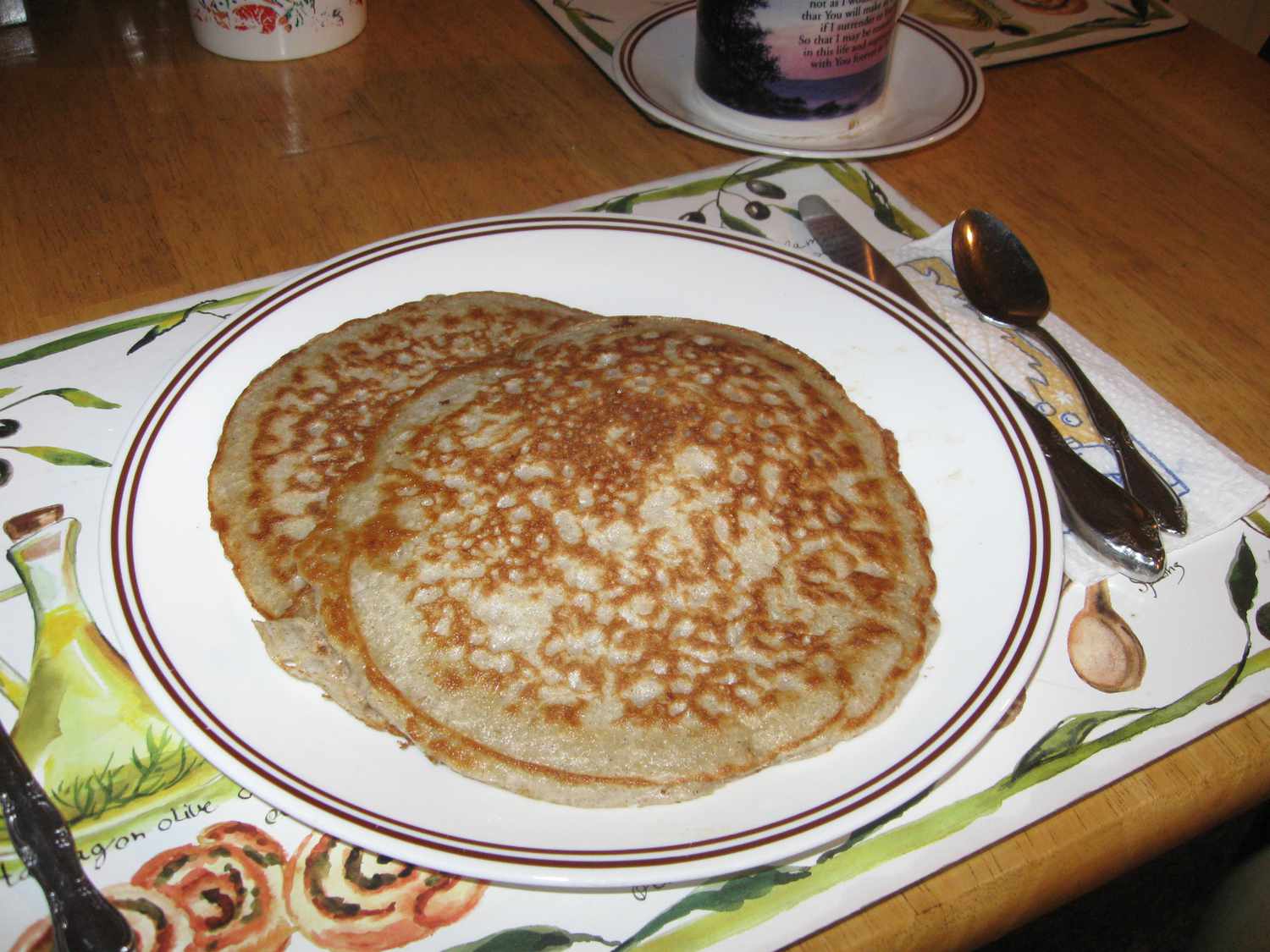Buckwheat Sour Pancakes
