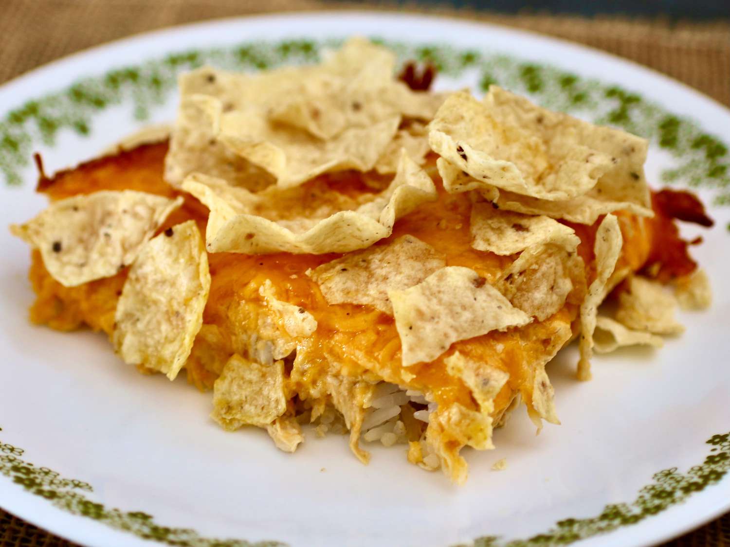 Buffalo Chicken Casserole