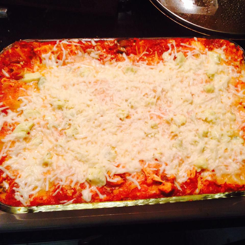 Buffalo Chicken Lasagna