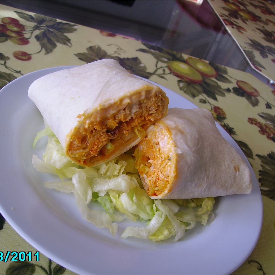 Buffalo Chicken Ranch Wraps