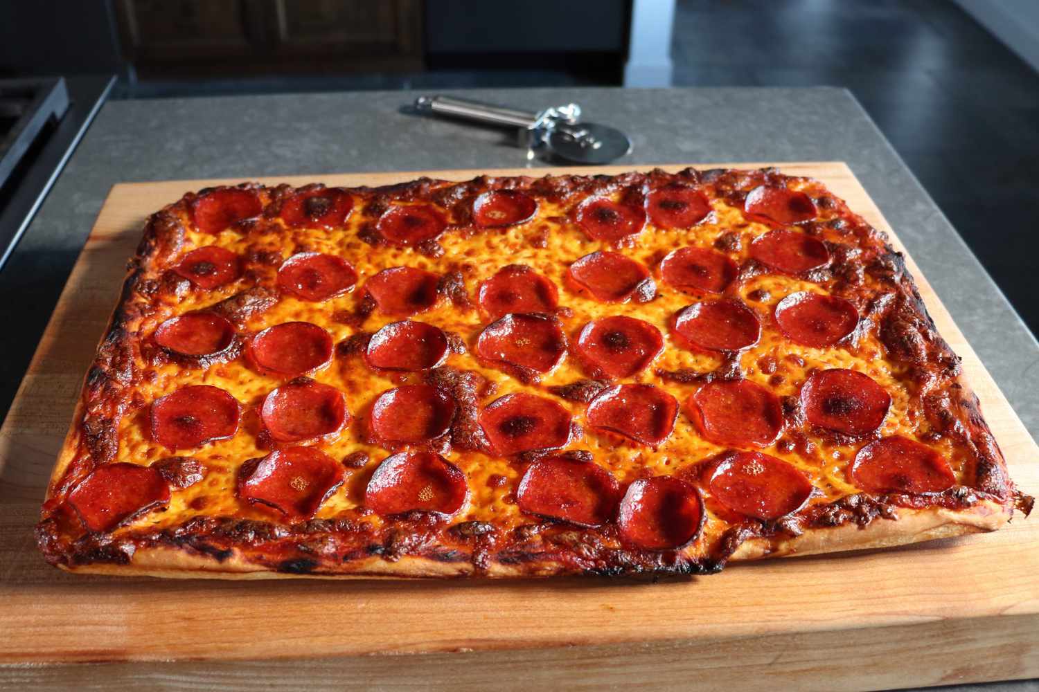 Buffalo Pepperoni Pizza