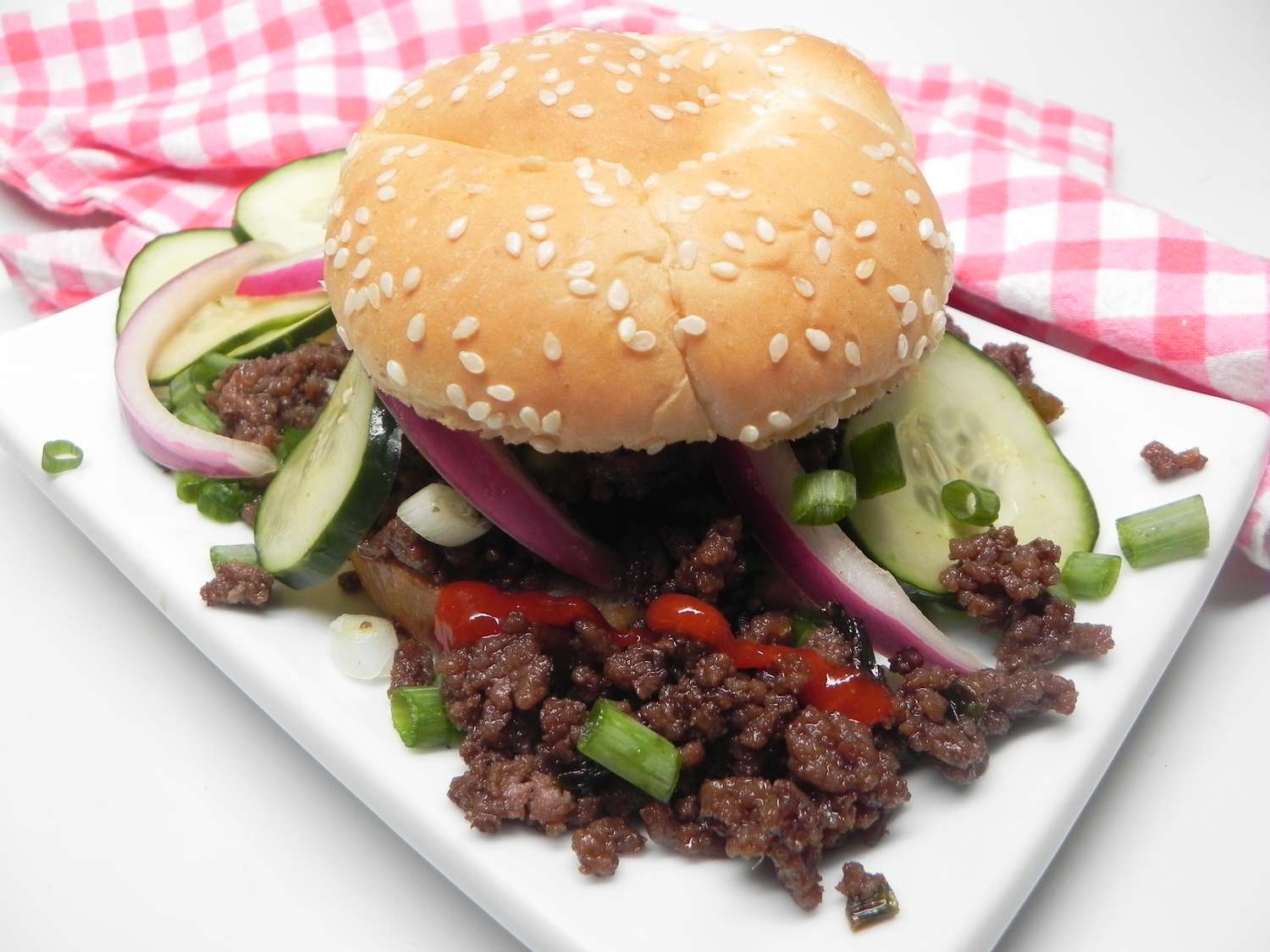 Bulgogi Sloppy Joes