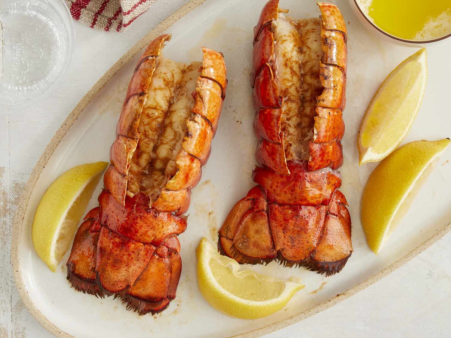 Butter Broiled Lobster Tails