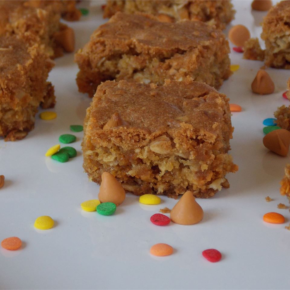 Butterscotch Oatmeal Bars