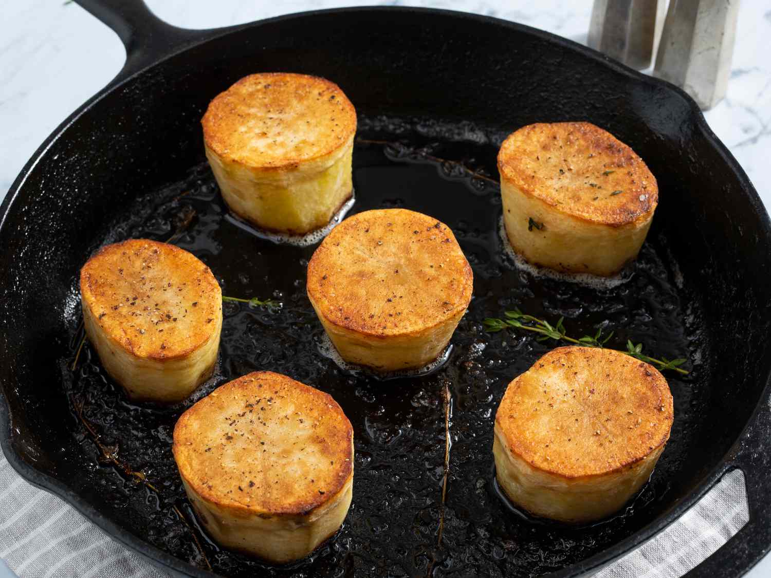 Buttery Fondant Potatoes