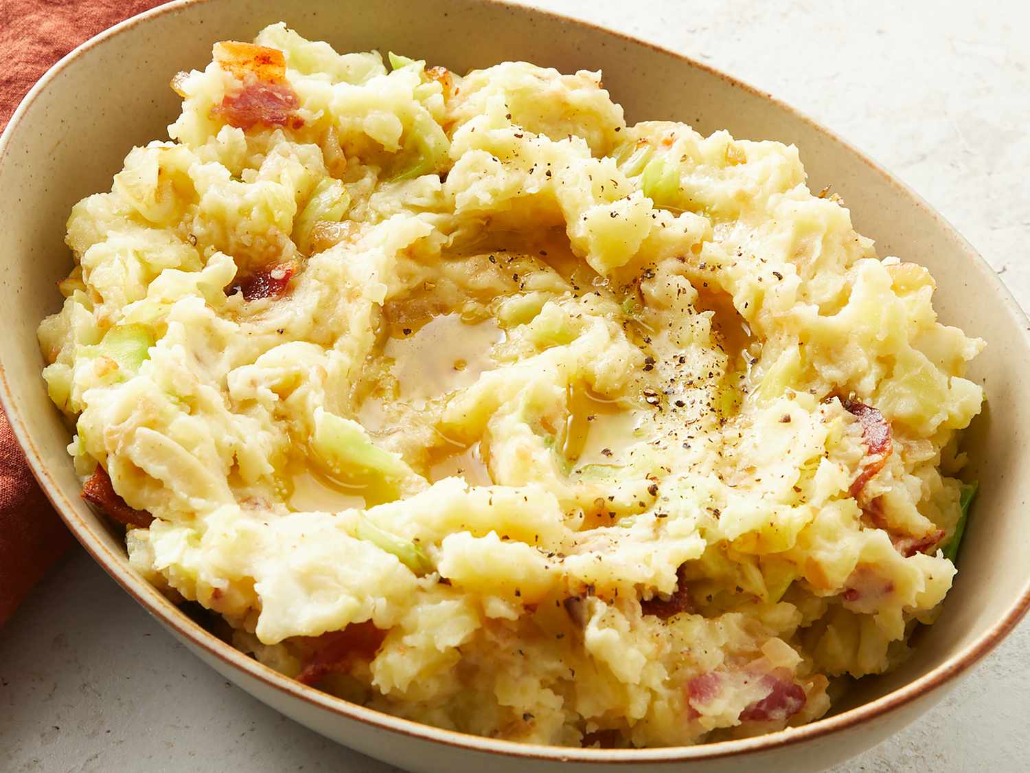 Buttery Irish Colcannon