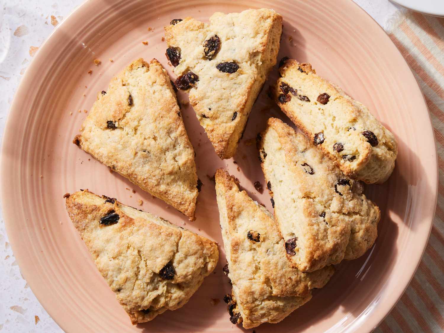 Buttery Raisin Scones