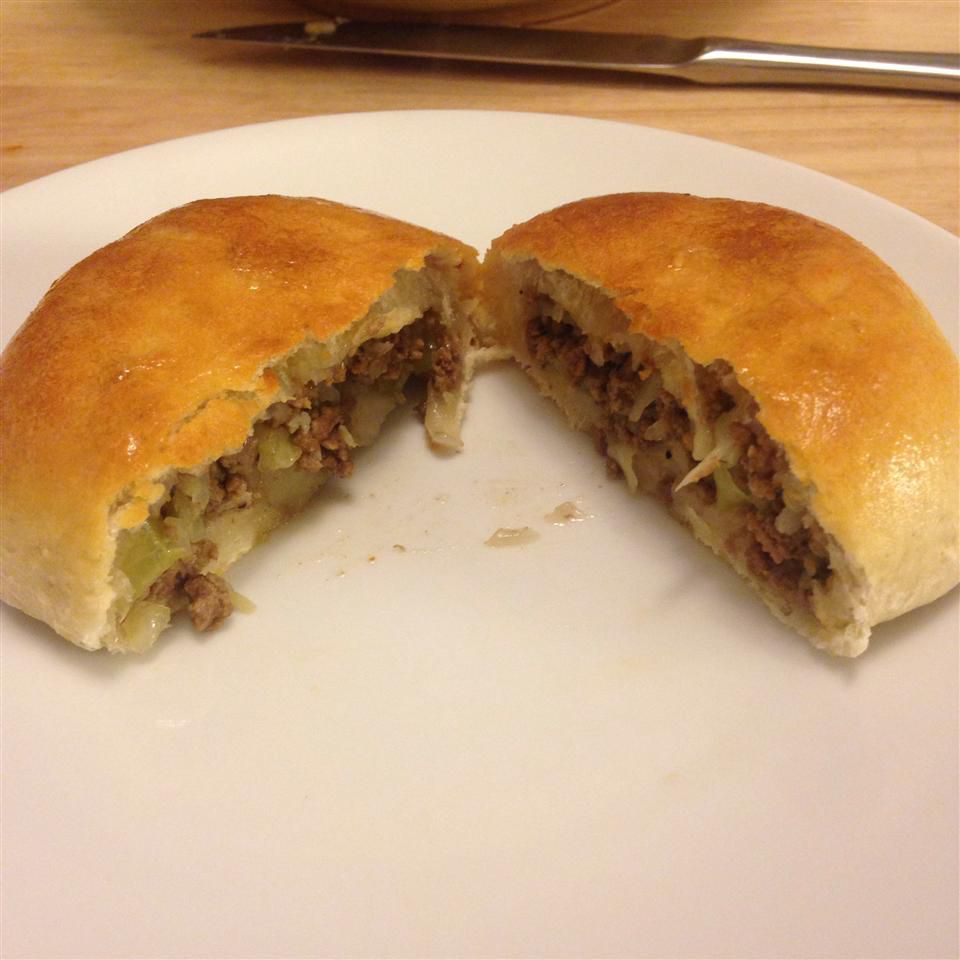 Cabbage and Beef Burgers