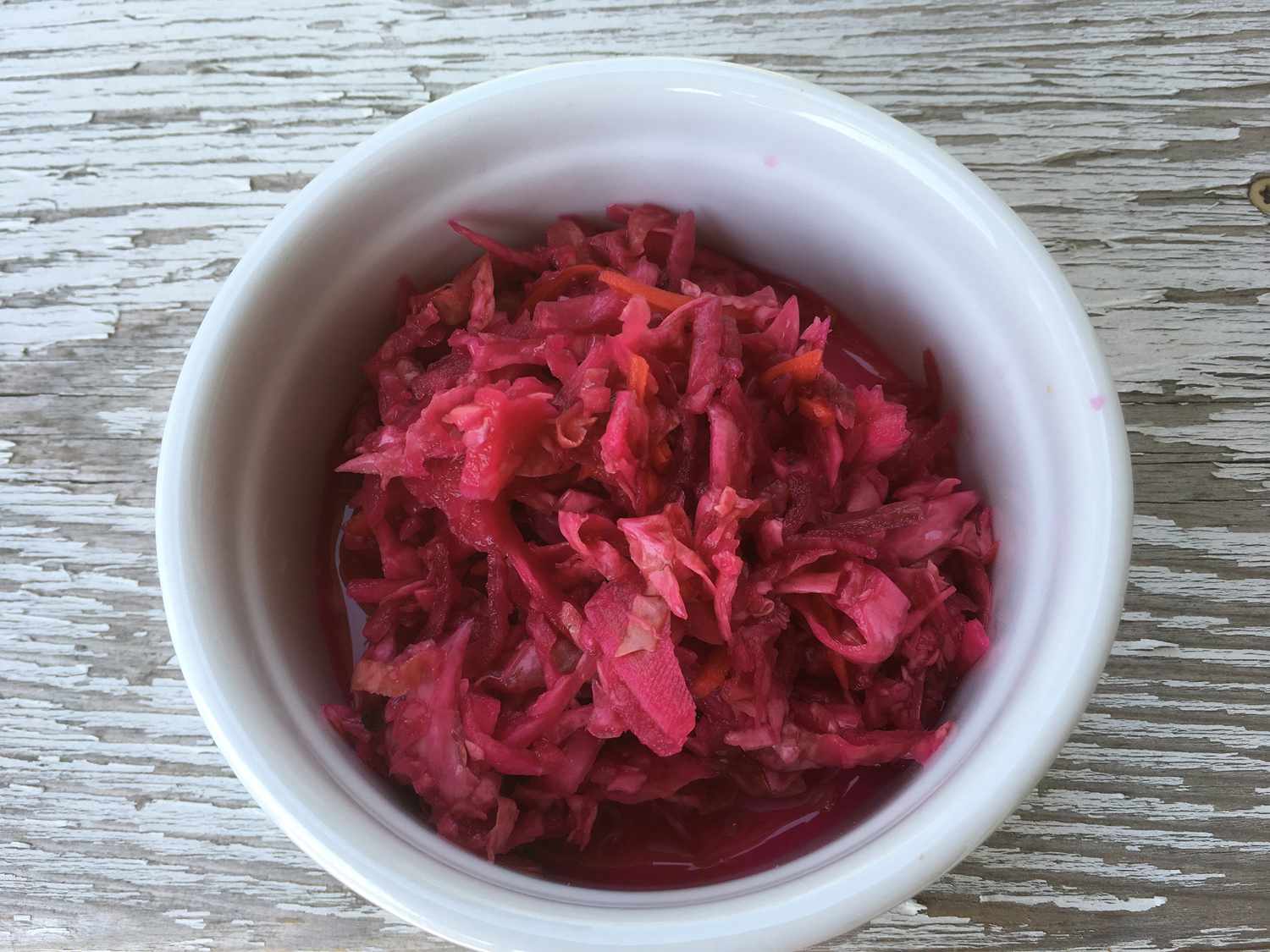 Cabbage and Beet Salad