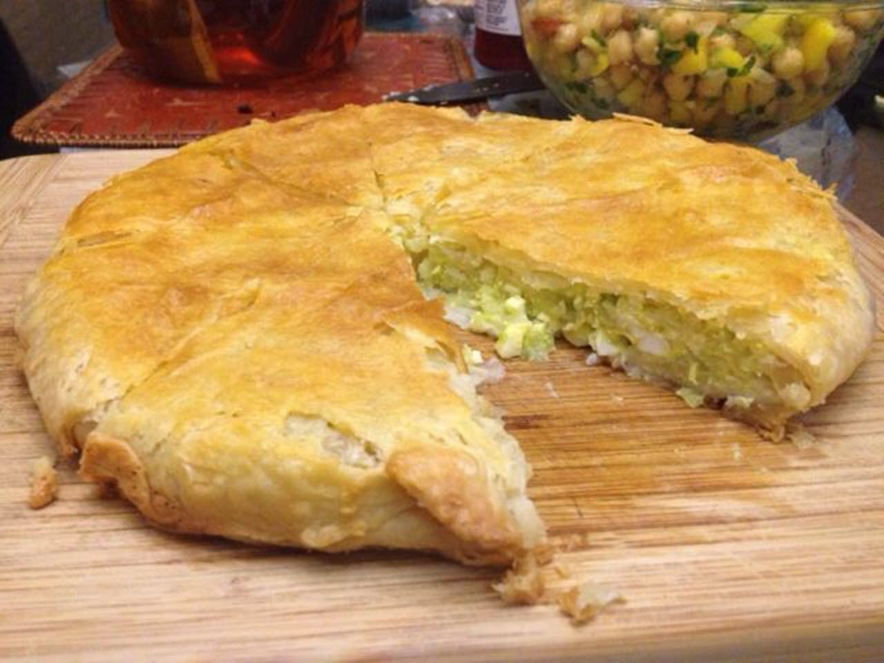 Cabbage Puff Pie