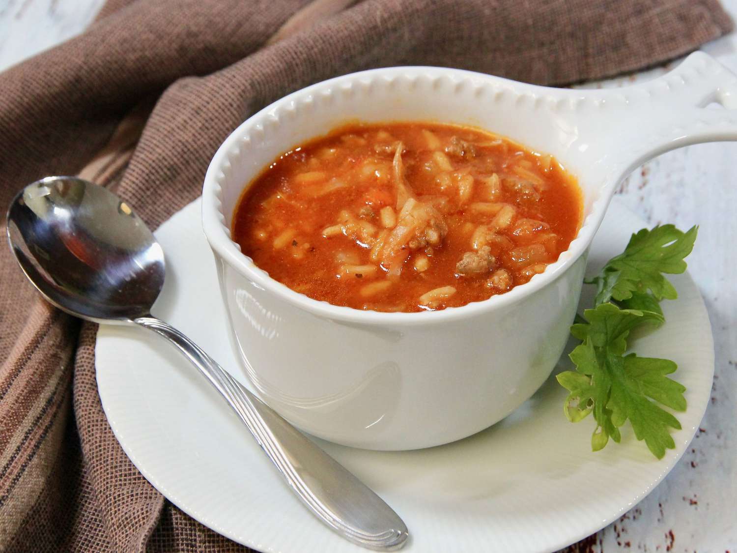 Cabbage Roll Soup