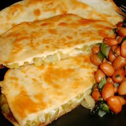 Cactus and Cheese Tortillas