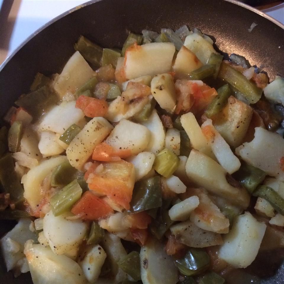 Cactus and Potato Stir-fry