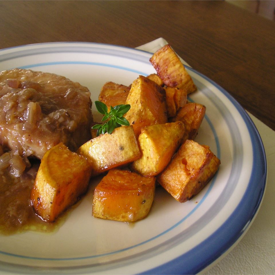 Cajun Baked Sweet Potato