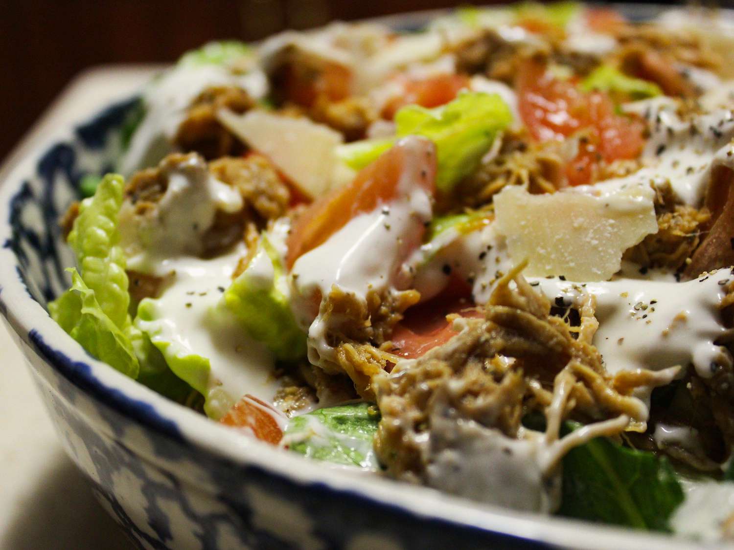 Cajun Chicken Caesar Salad