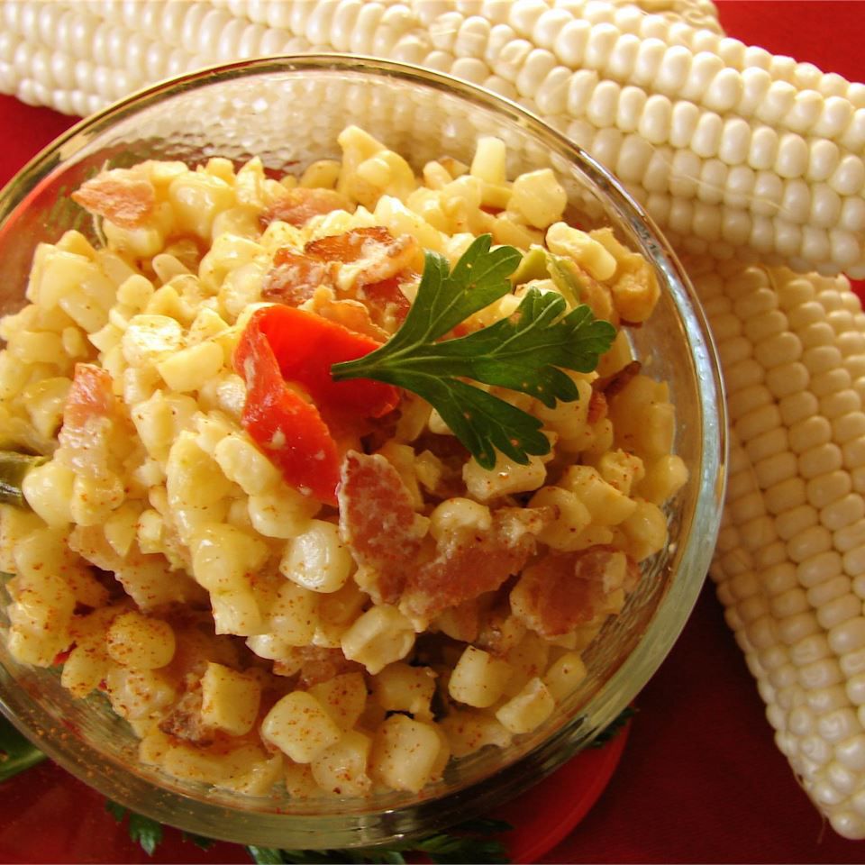 Cajun Corn and Bacon Sauté