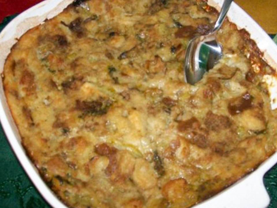 Cajun Oyster Dressing