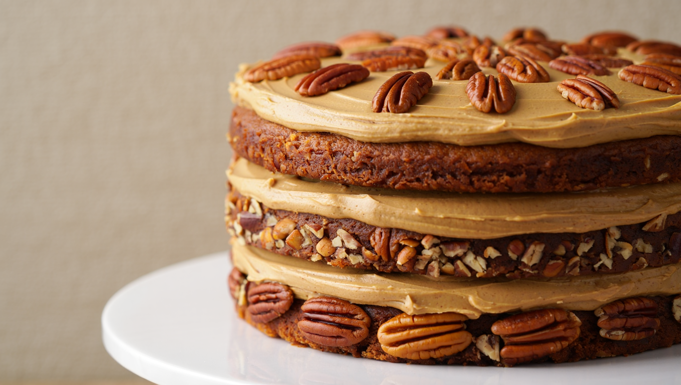 Cajun Pecan Cake
