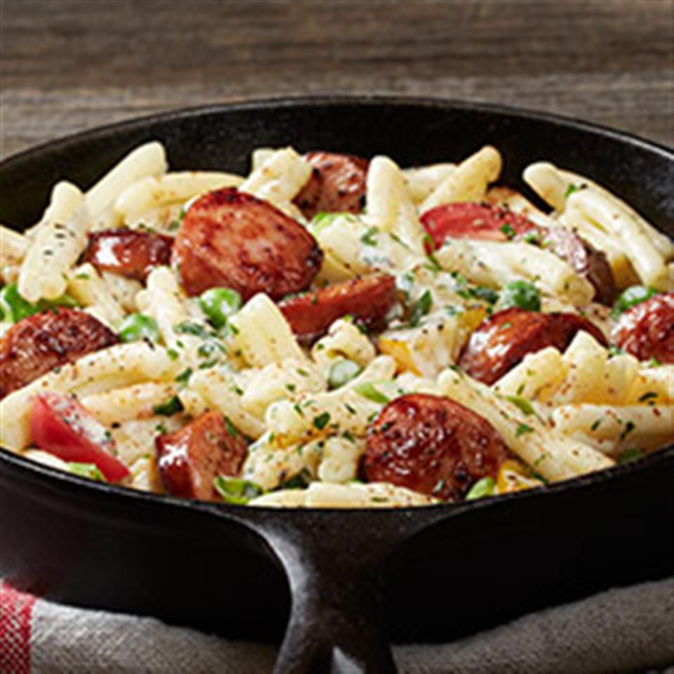 Cajun Sausage Alfredo