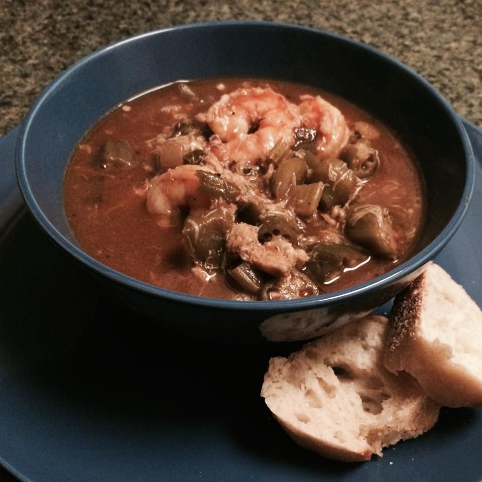 Cajun Seafood Gumbo with Okra