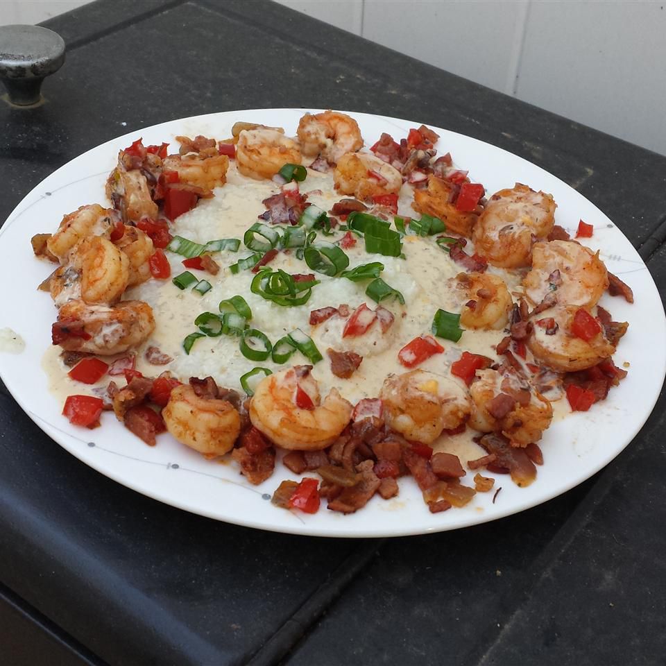 Cajun Shrimp and Grits for Two