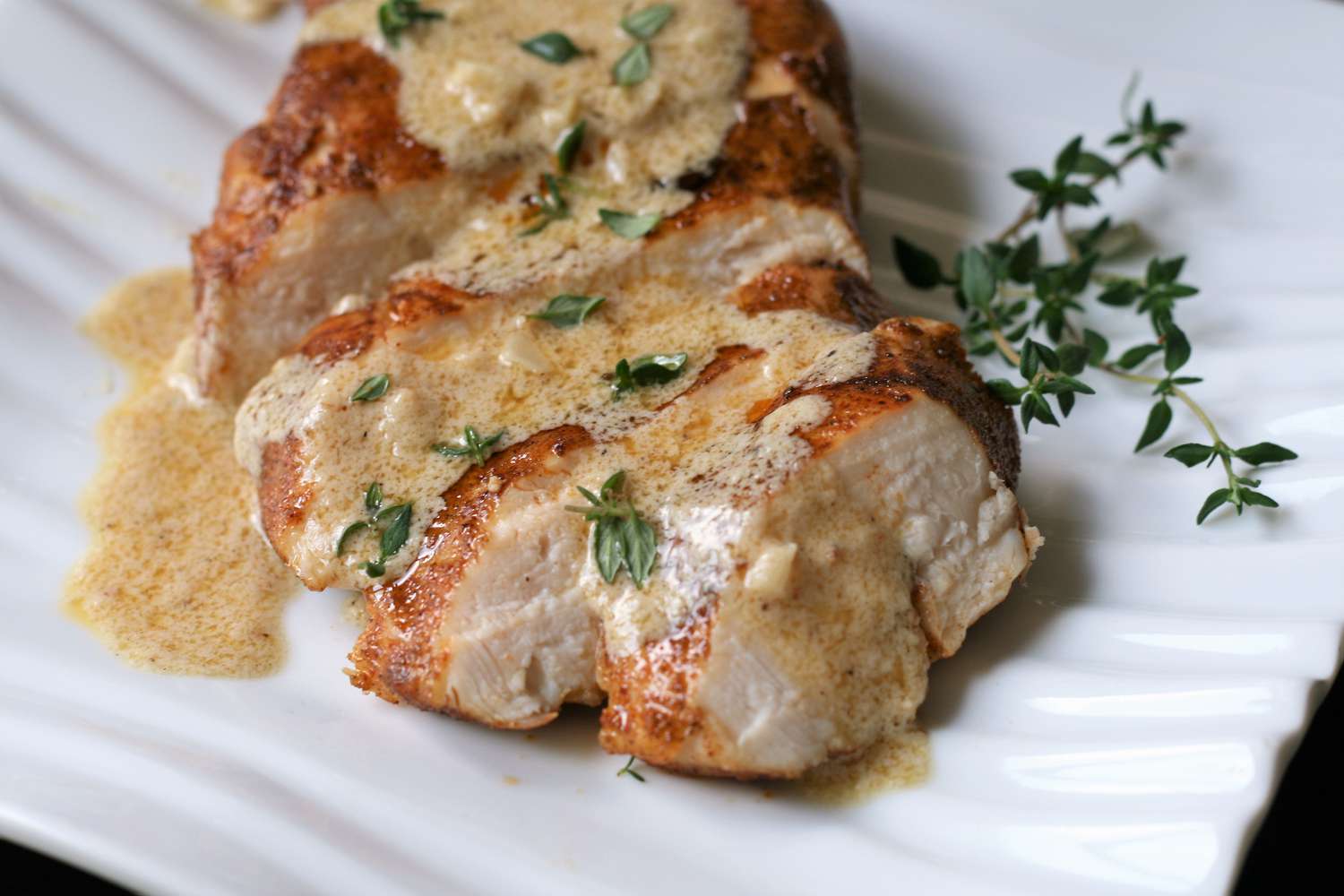 Cajun Sous Vide Chicken with Creamy Sauce