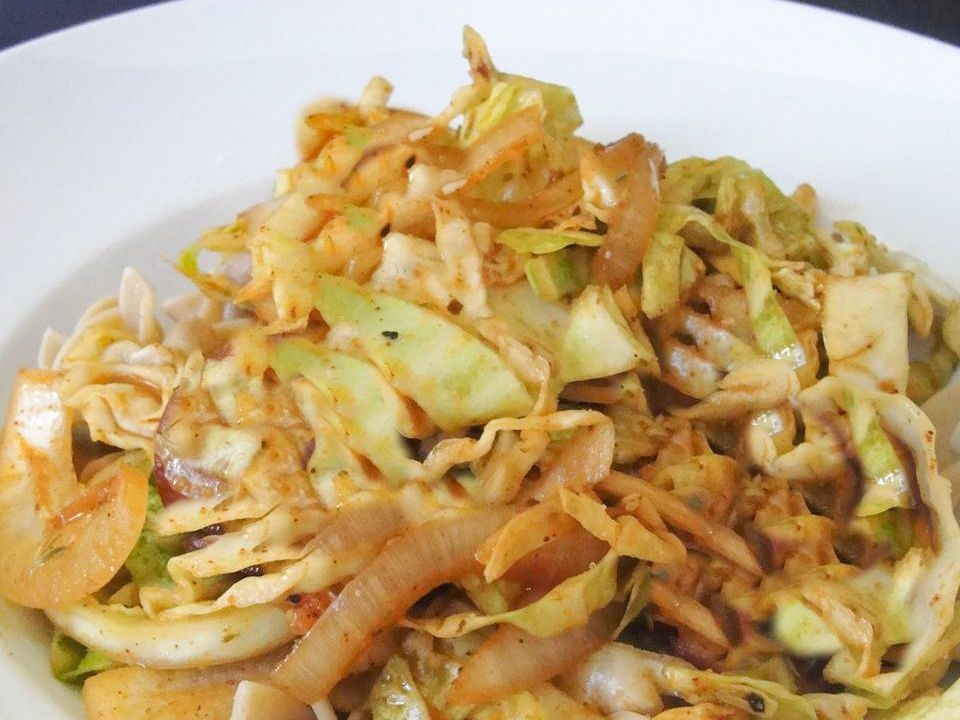 Cajun Spiced Cabbage