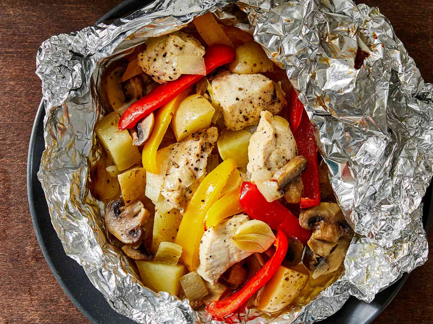 Campfire Foil Pack Dinner