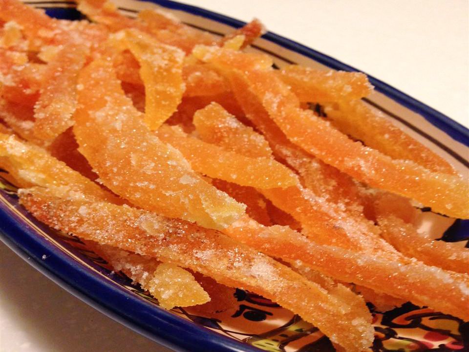 Candied Grapefruit Peels