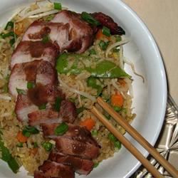 Cantonese Barbecued Pork with Cucumber