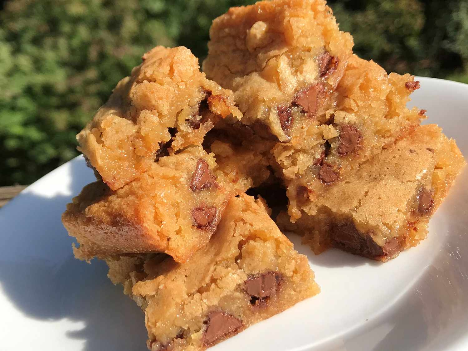 Caramel Brown Sugar Blondies