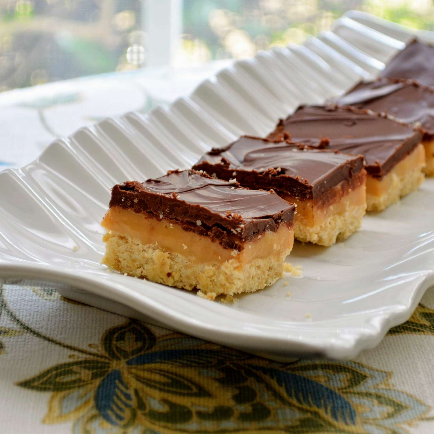 Caramel Chocolate Shortbread