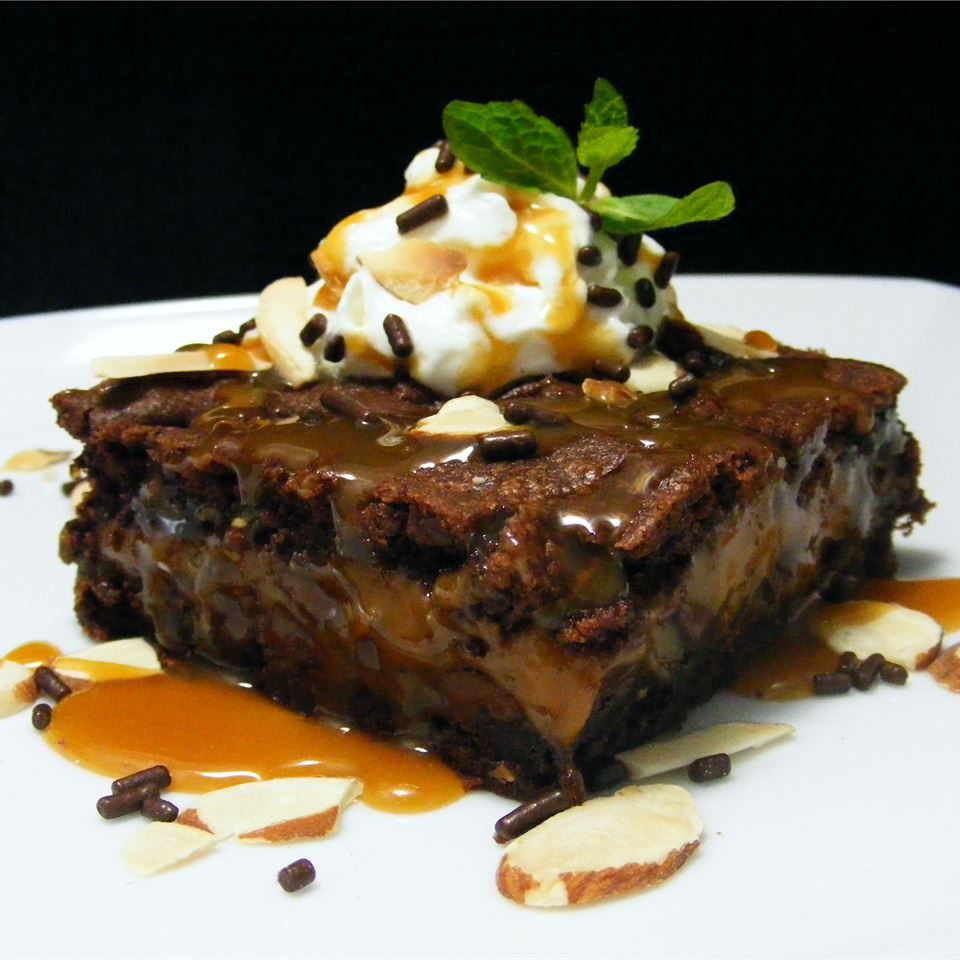 Caramel Fudge Brownies
