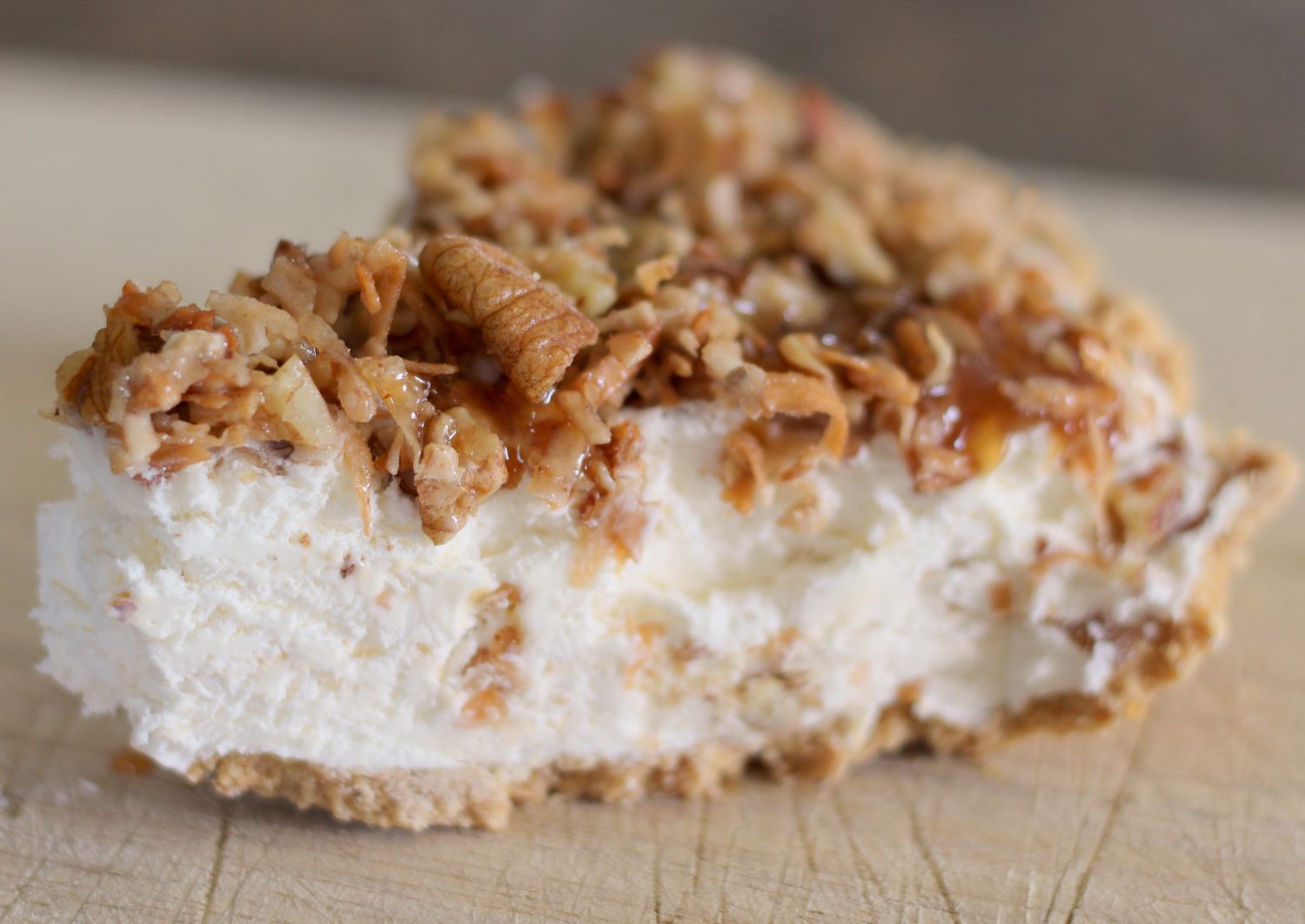 Caramel Nut Freezer Pie