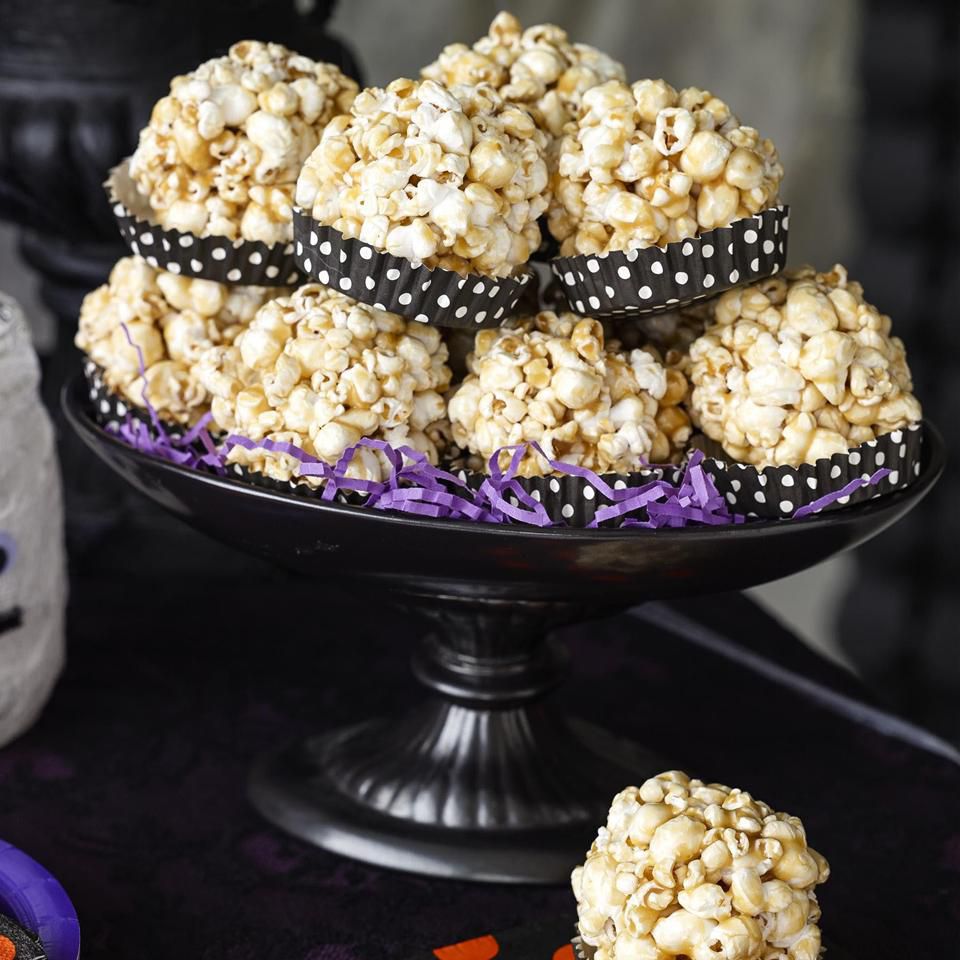 Caramel Popcorn Clusters