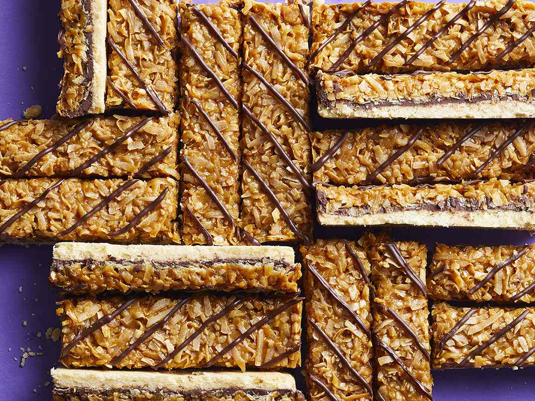 Caramel Samoa Bars