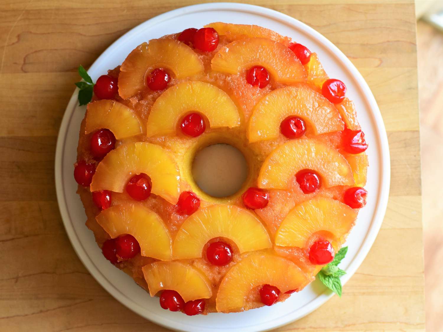 Caramelized Pineapple Cake