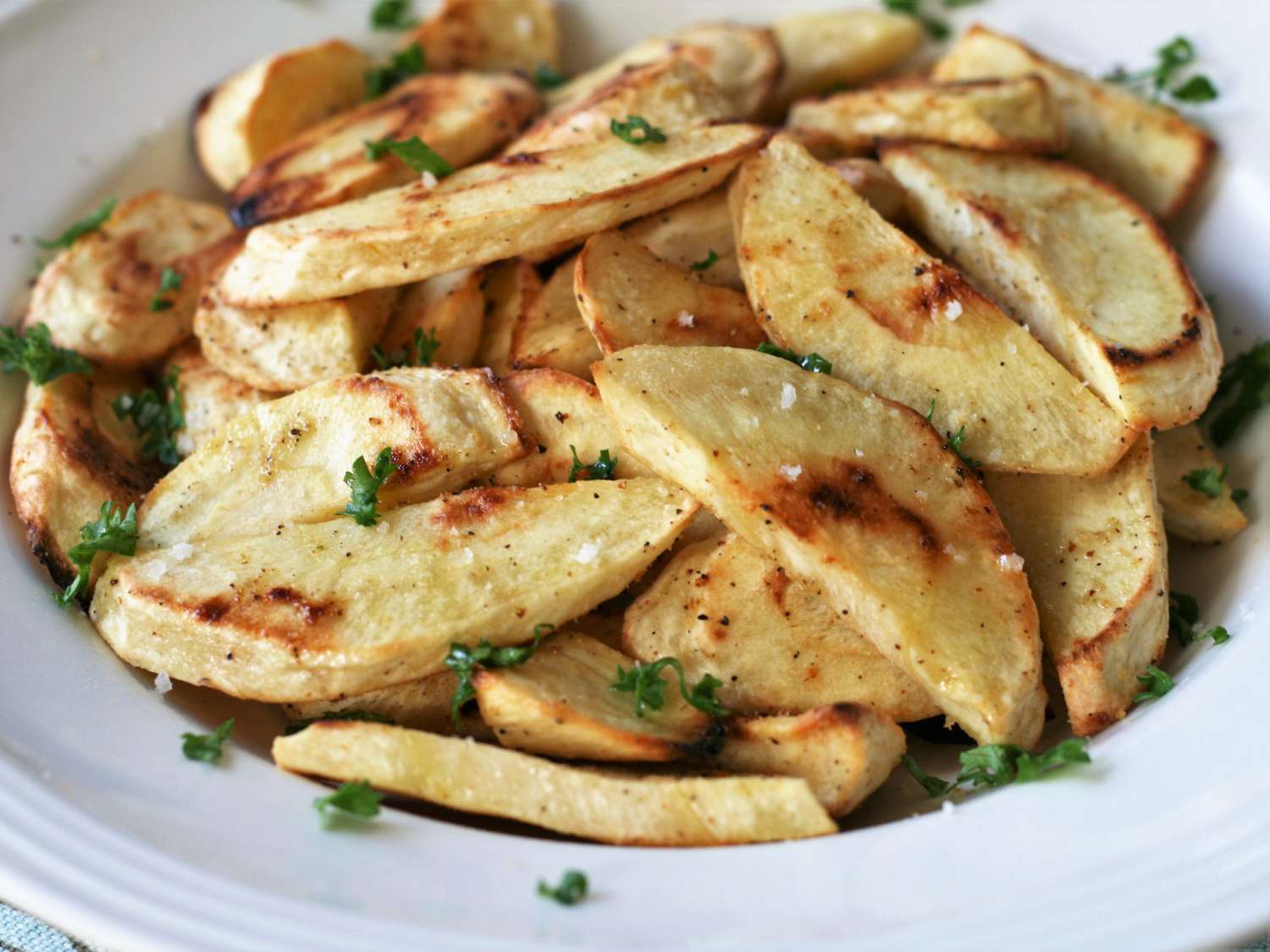 Caramelized Roasted Parsnips