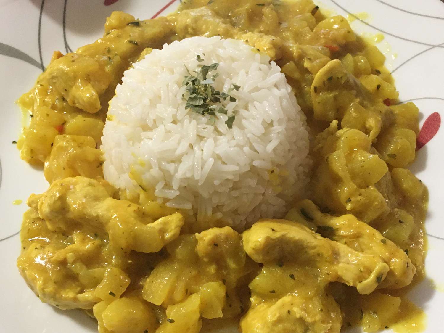 Caribbean Curried Chicken