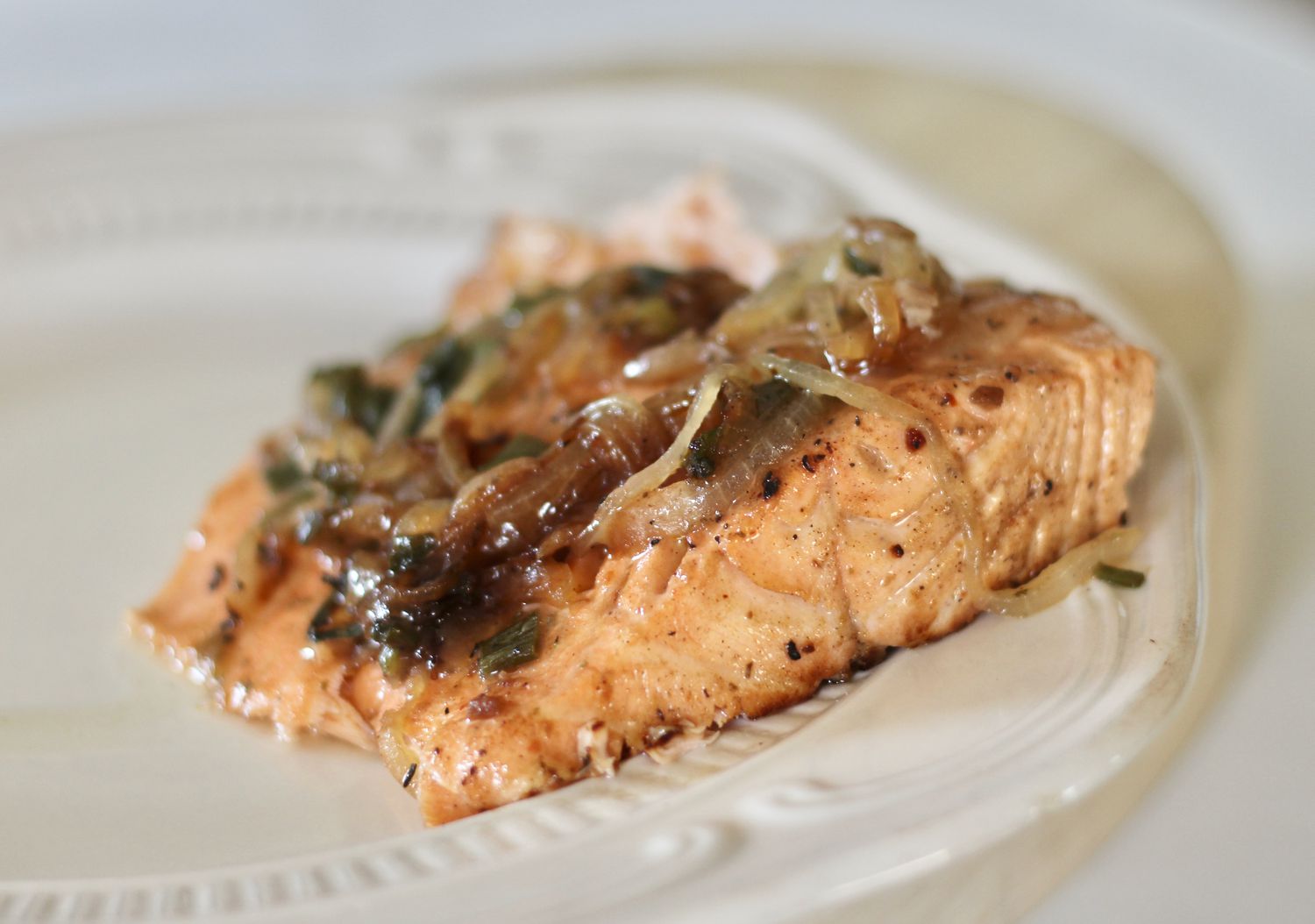 Caribbean Jerk Salmon